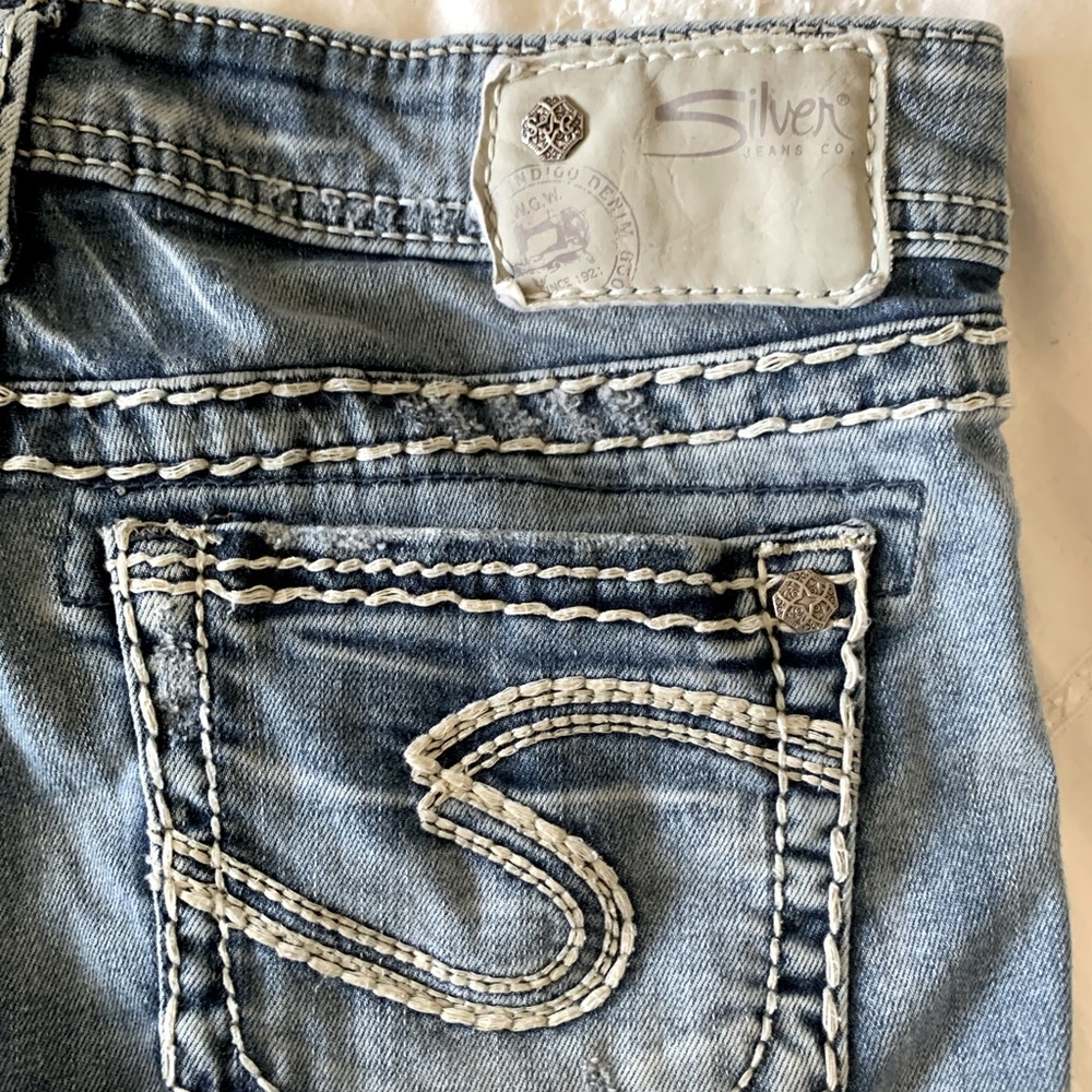 Sliver jeans co. Straight/flare.